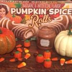 Pumpkin cakes and candy corn