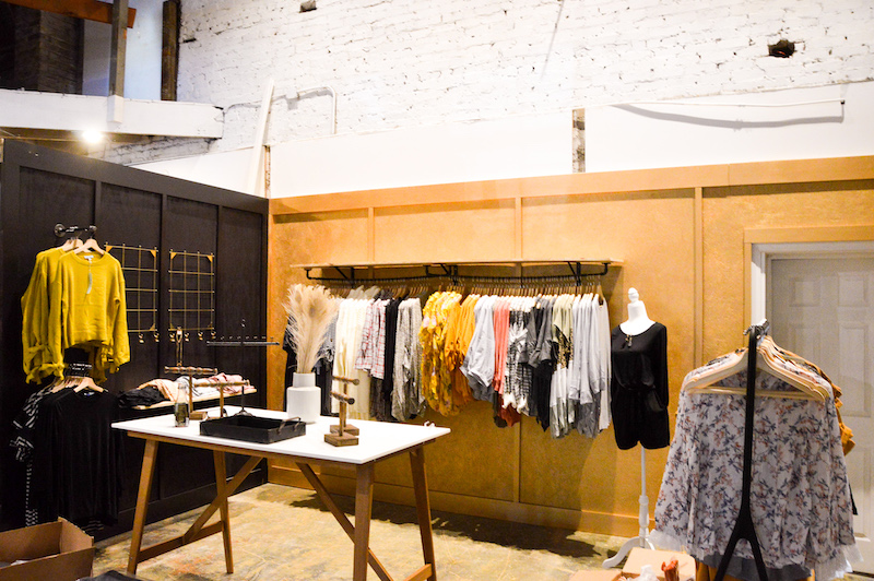 A boutique at Twigg & Co.