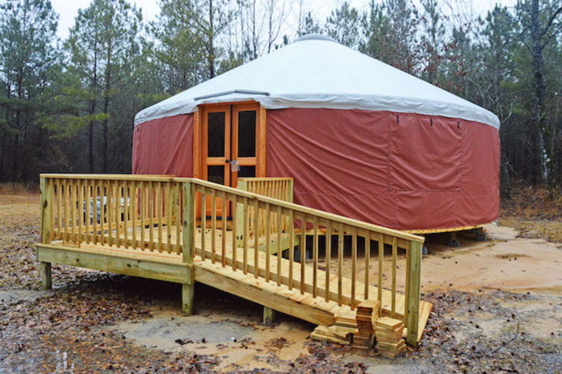 Nearby Campground Brings in New Yurt : The Sway