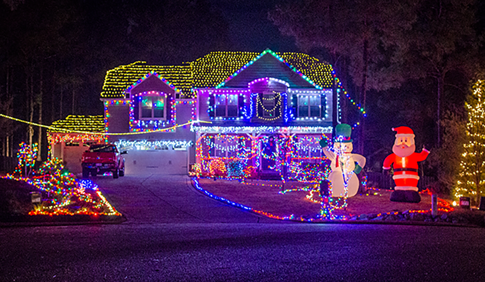 Christmas Lights of Moore County 2021 : The Sway