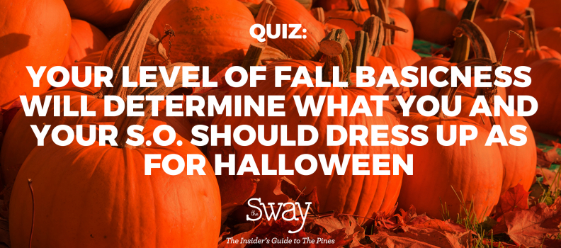 Tell us How Basic You Are. We’ll Match You With a Couple’s Costume.