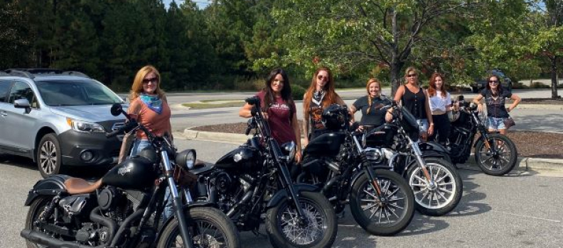 Women’s Motorcycle Group Celebrates First Anniversary