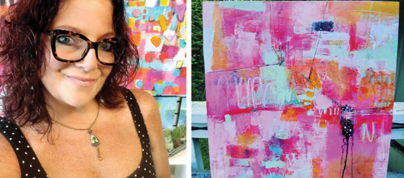Meet Jodi Ohl: A Self-Taught Artist on a Mission to Spread Her Love of Color